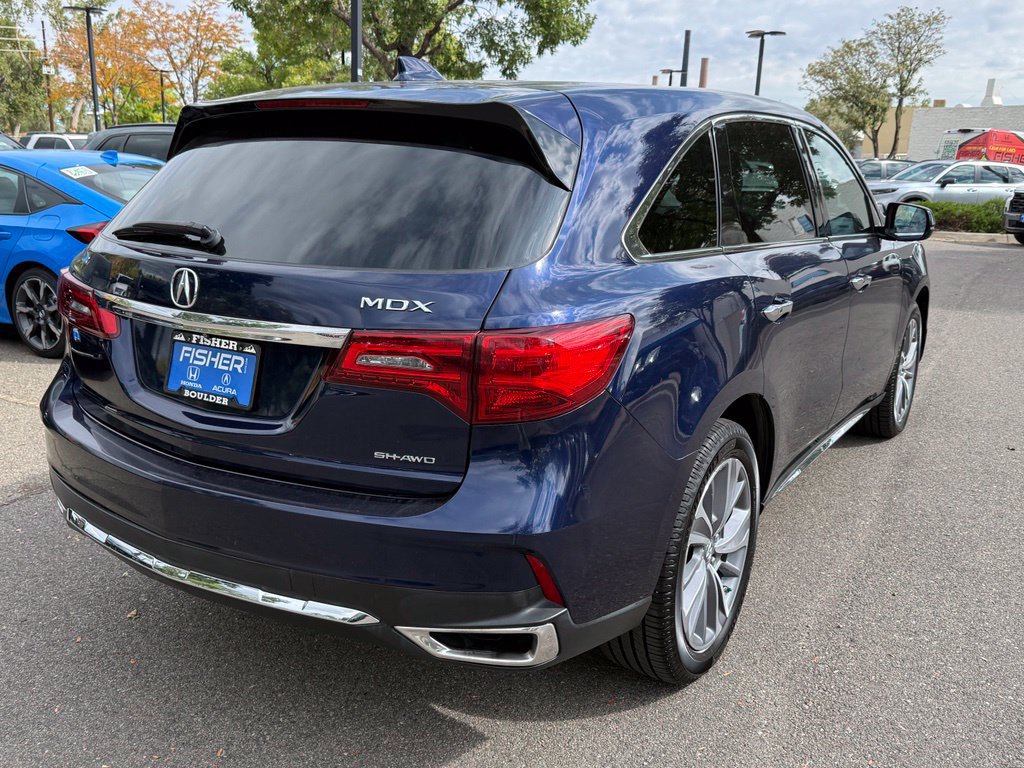 Used 2017 Acura MDX w/ Technology Package AWD/4WD image 4
