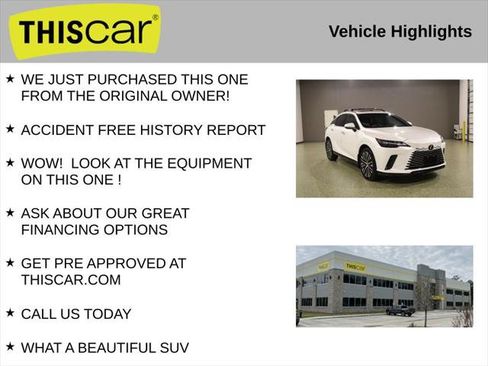 Used 2025 Lexus RX 350 Premium Plus w/ Accessory Package FWD image 10