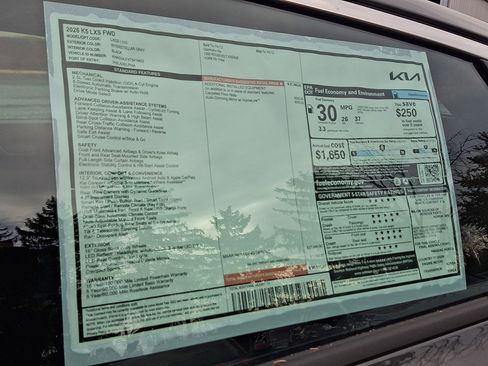 New 2026 Kia K5 LXS image 22