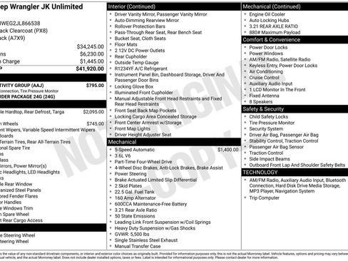 Used 2018 Jeep Wrangler Unlimited Sahara w/ Connectivity Group image 24