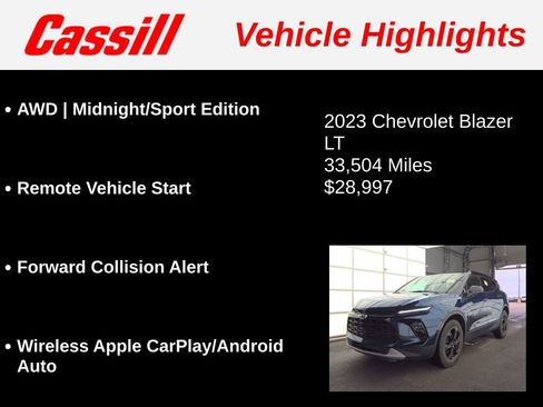 Used 2023 Chevrolet Blazer LT w/ Convenience Package image 3