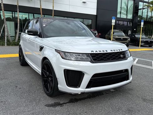Used 2021 Land Rover Range Rover Sport SVR image 8