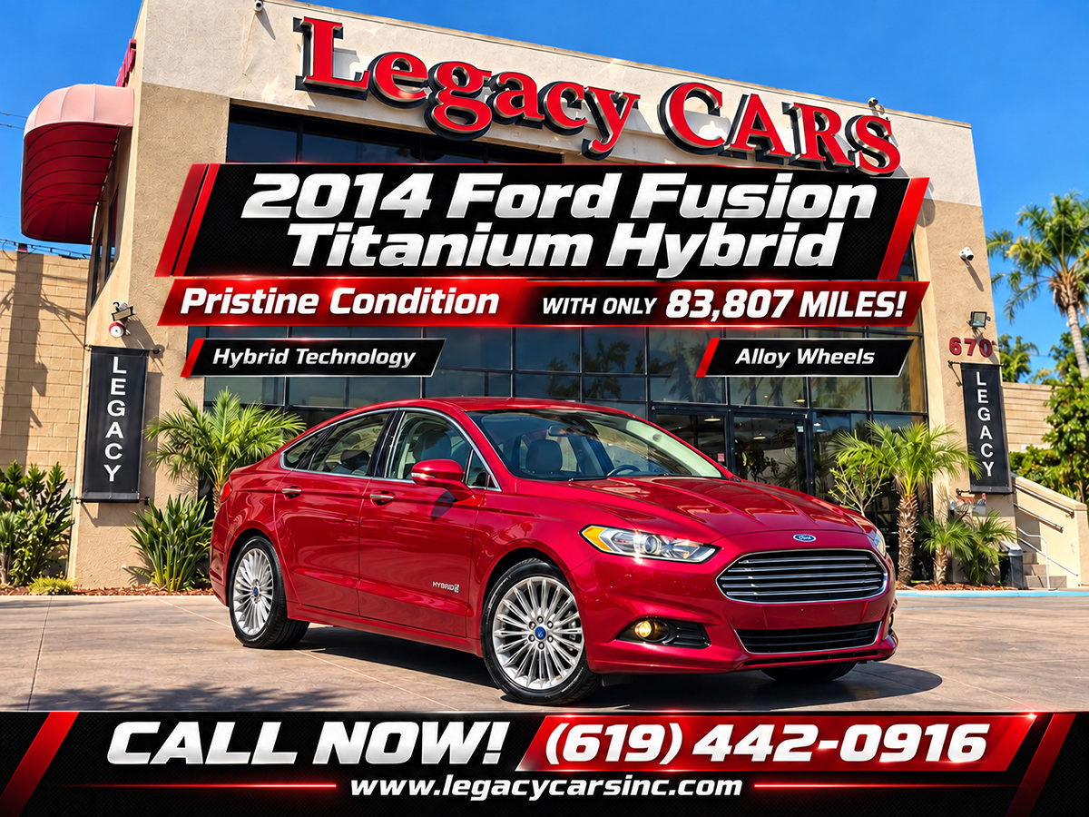 Used 2014 Ford Fusion Titanium FWD image 2