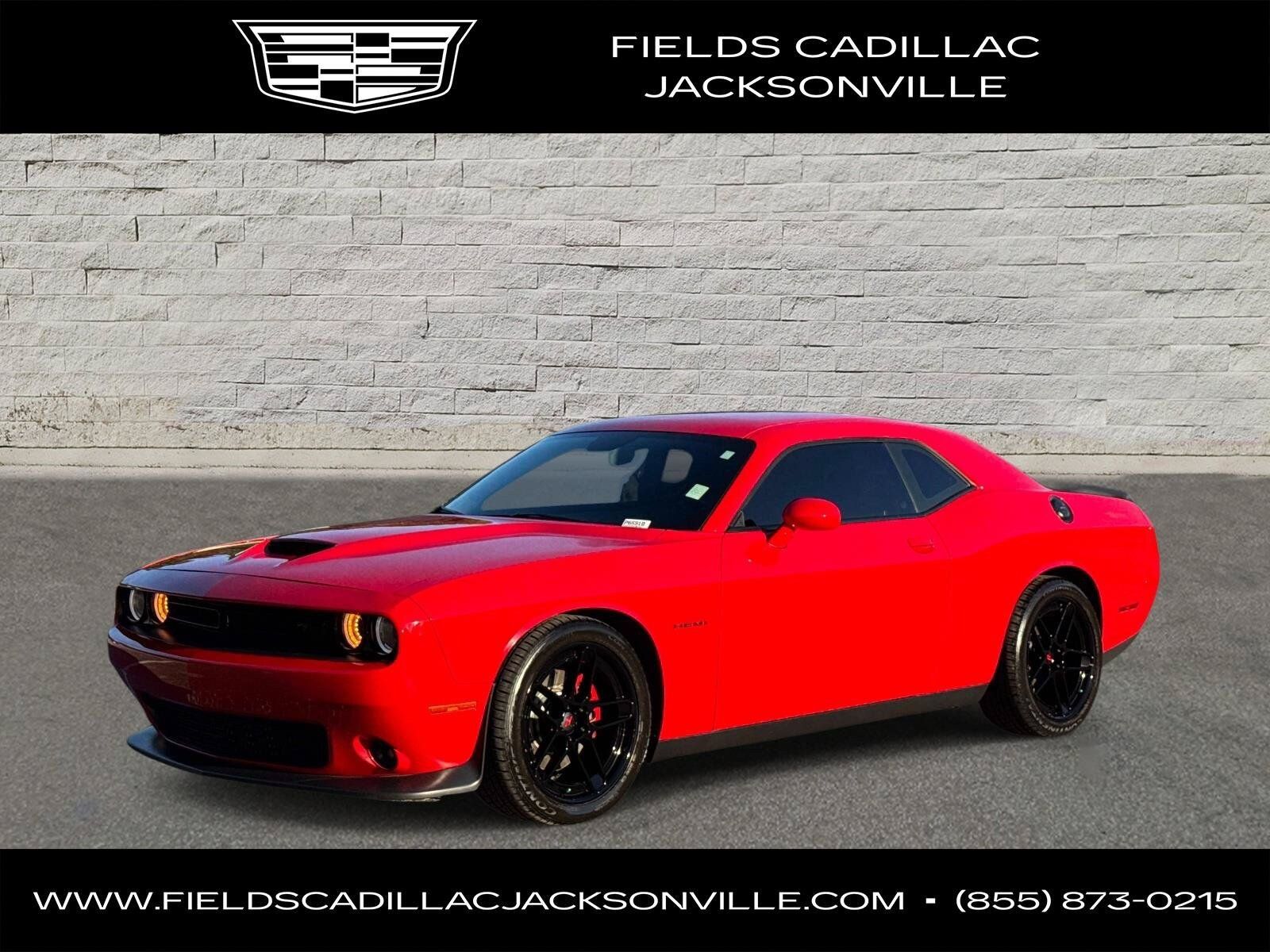 Used 2021 Dodge Challenger R/T w/ Blacktop Package RWD image 1