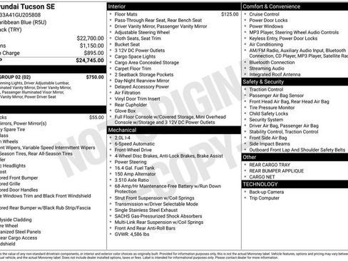 Used 2016 Hyundai Tucson SE w/ Option Group 02 image 3