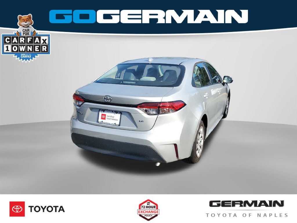 Certified 2025 Toyota Corolla LE FWD image 9