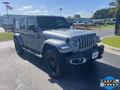 Used 2021 Jeep Wrangler Unlimited Sahara w/ Cold Weather Group AWD/4WD image 1