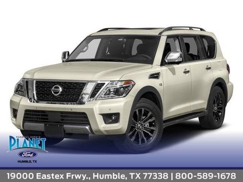 Used 2017 Nissan Armada Platinum w/ Captain Seat Package AWD/4WD image 1