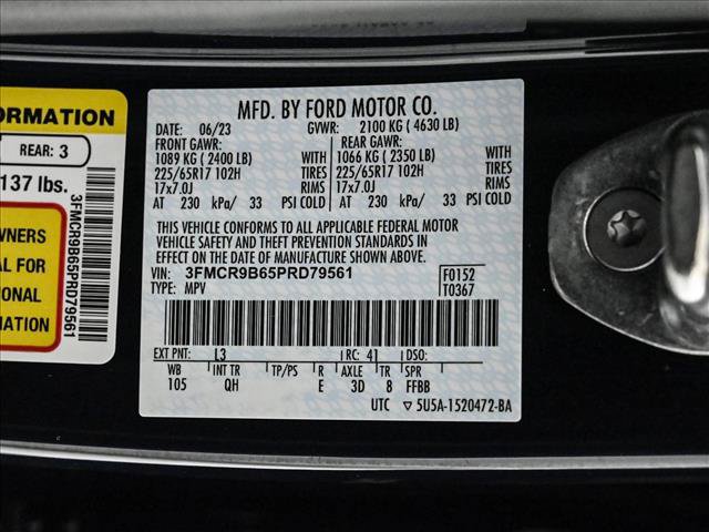 Used 2023 Ford Bronco Sport Big Bend w/ Convenience Package AWD/4WD image 25