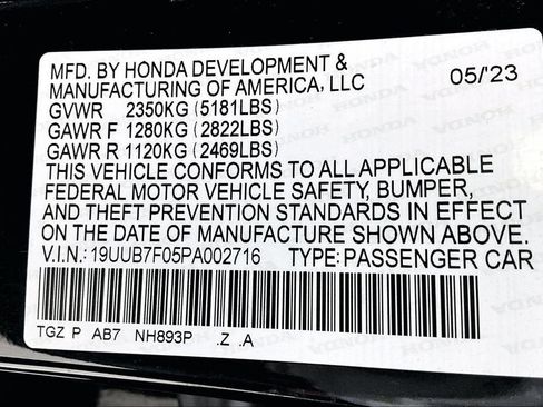 Used 2023 Acura TLX Type S AWD/4WD image 41