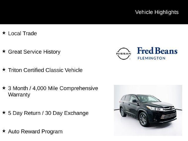 Used 2017 Toyota Highlander XLE AWD/4WD image 6