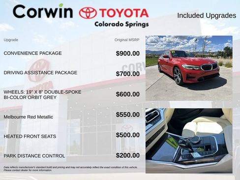Used 2021 BMW 330i Sedan w/ Convenience Package RWD image 4
