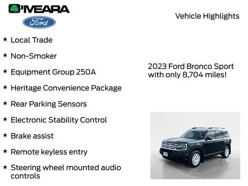 Used 2023 Ford Bronco Sport Heritage w/ Heritage Convenience Package image 7