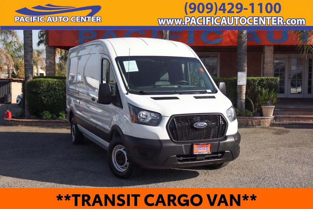 Used 2024 Ford Transit 250 148 Medium Roof w/ Interior Upgrade Package RWD image 1