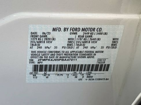 Used 2023 Ford Edge SEL w/ Convenience Package AWD/4WD image 23