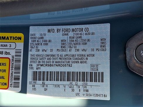 Certified 2022 Ford Bronco Sport Big Bend w/ Convenience Package image 26