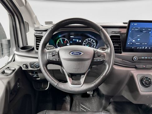 Used 2022 Ford E-Transit Medium Roof w/ Load Area Protection Package RWD image 8