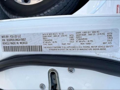 Used 2022 RAM 3500 Laramie AWD/4WD image 19