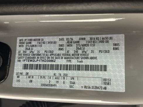New 2026 Ford F150 STX w/ Equipment Group 200A AWD/4WD image 11
