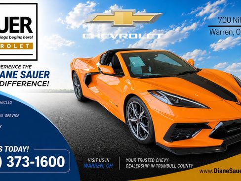 Used 2023 Chevrolet Corvette Stingray Preferred Cpe w/ Z51 Performance Package RWD image 1