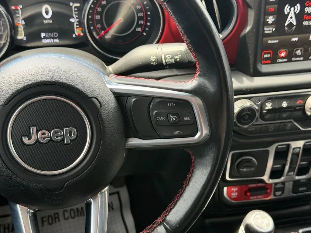 Used 2021 Jeep Gladiator Rubicon w/ Uconnect 4C Nav & Sound Group AWD/4WD image 17
