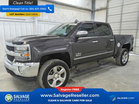 Used 2016 Chevrolet Silverado 1500 LT w/ Texas Edition RWD image 1