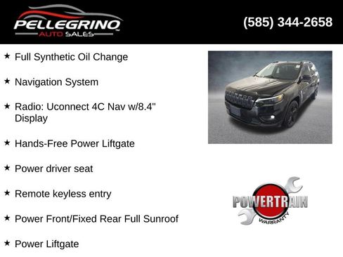 Used 2023 Jeep Cherokee Altitude Lux w/ Elite Group AWD/4WD image 2