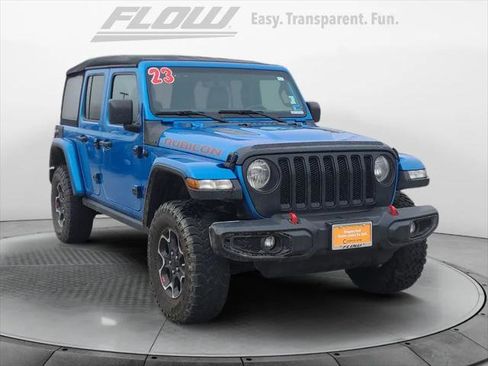 Certified 2023 Jeep Wrangler Unlimited Rubicon w/ Cold Weather Group image 1