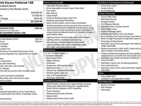 Used 2019 Buick Encore Preferred w/ Safety Package image 28