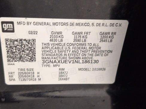 Used 2022 Chevrolet Equinox LT AWD/4WD image 27