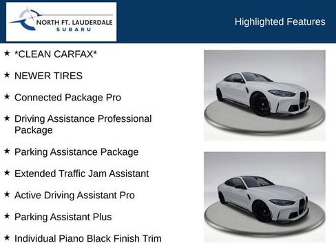 Used 2024 BMW M4 Competition w/ M Driver's Package RWD image 7