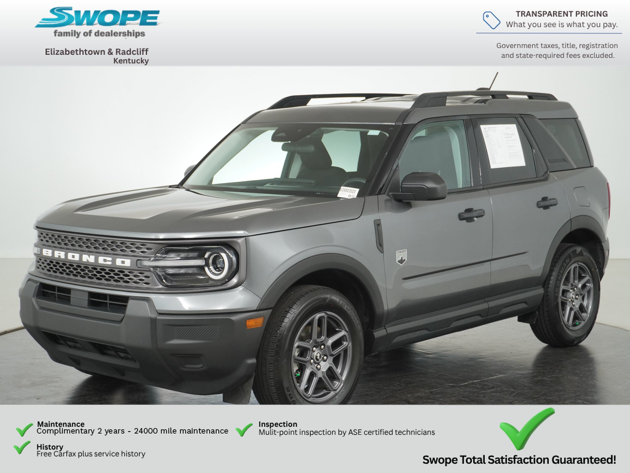 Used 2025 Ford Bronco Sport Big Bend AWD/4WD image 7