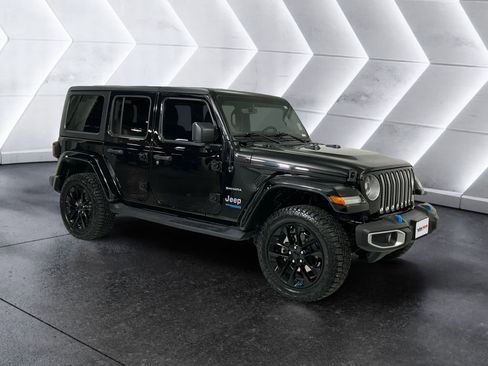 Used 2022 Jeep Wrangler Unlimited Sahara 4xe image 1