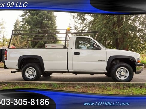Used 2002 Chevrolet Silverado 2500 Single Cab V8 6.0L 72K LONG BE w/ Heavy Duty Suspension Pkg image 8