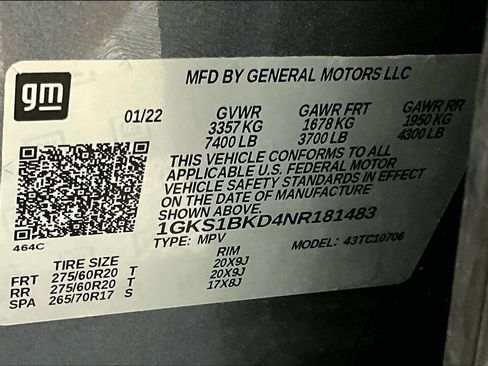 Used 2022 GMC Yukon SLT w/ SLT Luxury Package image 33