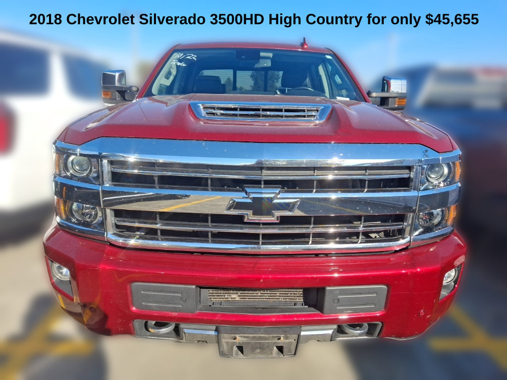 Used 2018 Chevrolet Silverado 3500 High Country w/ Duramax Plus Package AWD/4WD image 4