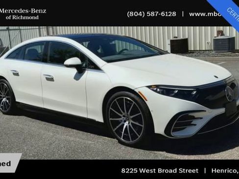 Used 2022 Mercedes-Benz EQS 580 4MATIC Sedan image 4