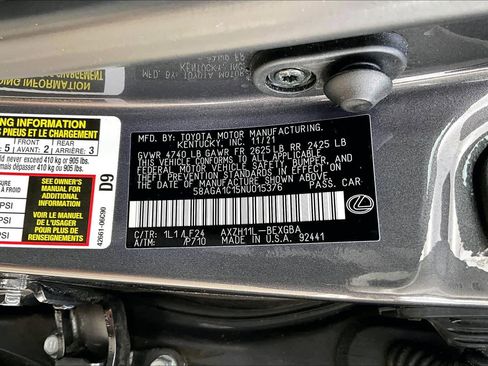 Used 2022 Lexus ES 300h F Sport image 33