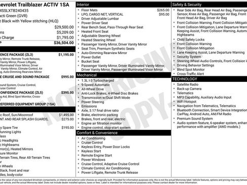 New 2026 Chevrolet TrailBlazer ACTIV w/ Convenience Package AWD/4WD image 4