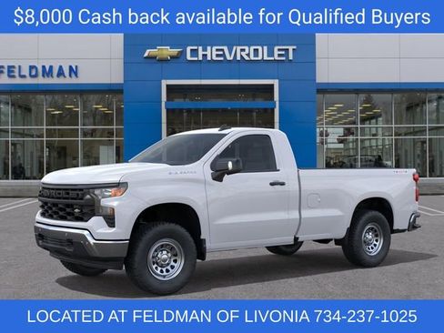 New 2026 Chevrolet Silverado 1500 W/T w/ WT Safety Package AWD/4WD image 2