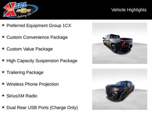 Used 2022 Chevrolet Silverado 1500 Custom image 2