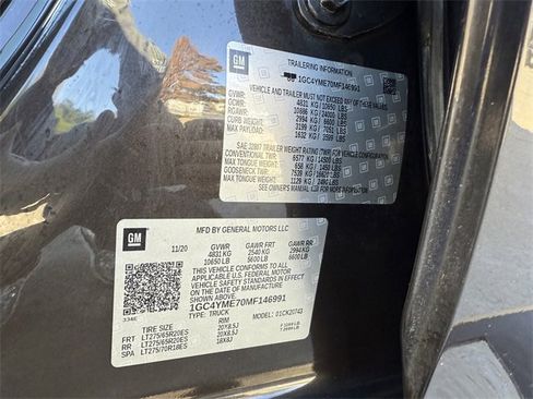 Used 2021 Chevrolet Silverado 2500 Custom w/ Custom Value Package image 25