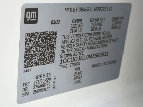 Used 2022 Chevrolet Silverado 1500 High Country image 30