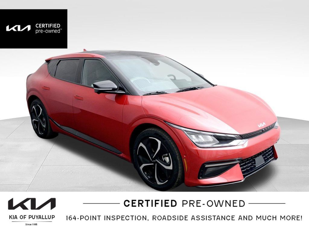 Certified 2023 Kia EV6 GT-Line w/ GT-Line Suede Seat Package AWD/4WD image 4