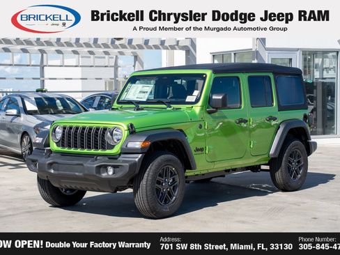 New 2025 Jeep Wrangler Sport S image 1