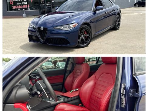 Used 2019 Alfa Romeo Giulia Ti Sport w/ Quick Order Package 22S Sport AWD/4WD image 1