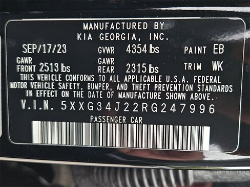 Used 2024 Kia K5 EX w/ EX Premium Package image 29