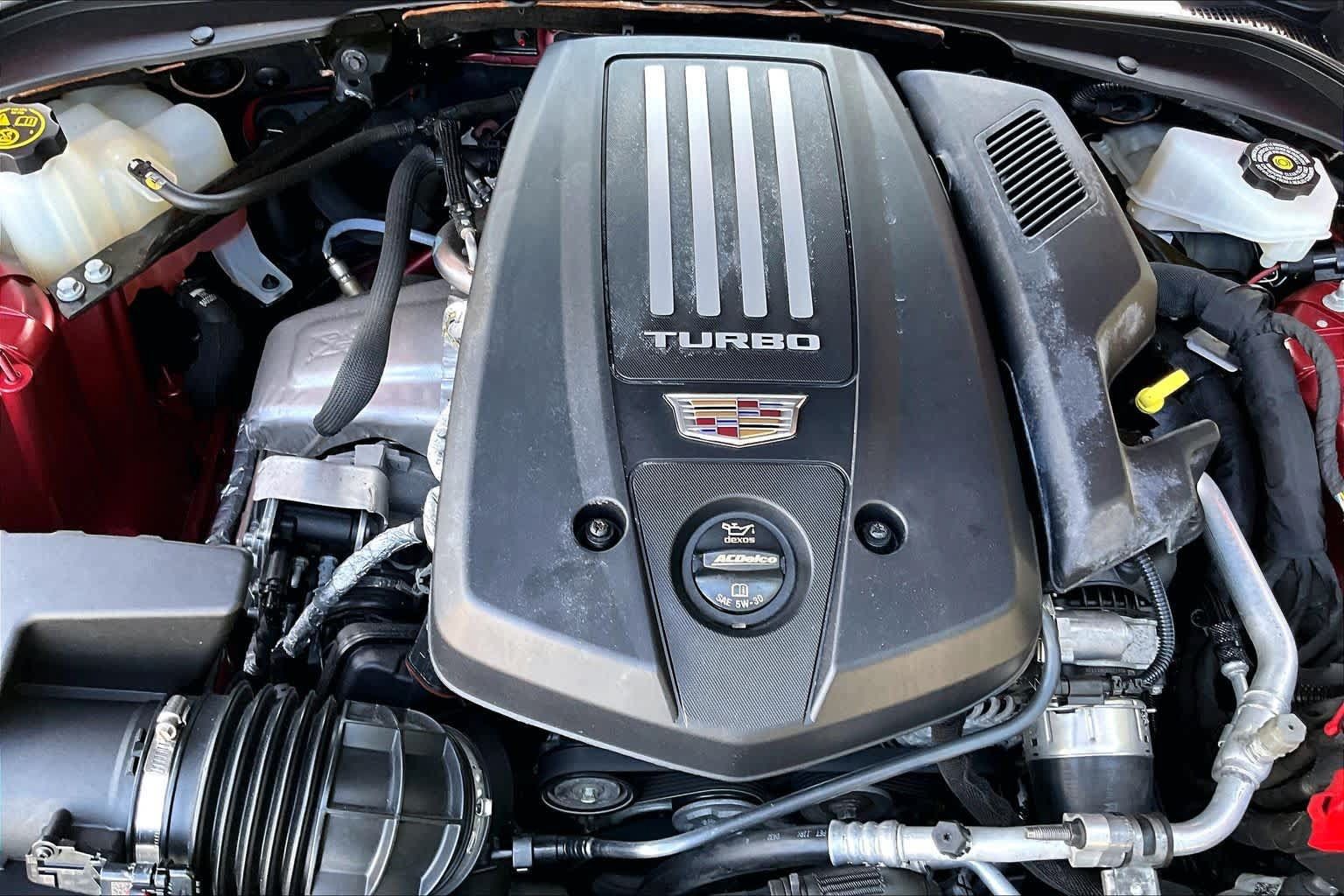 Used 2022 Cadillac CT4 V w/ Technology Package RWD image 65