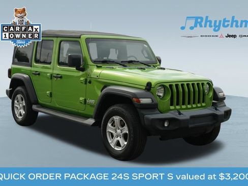 Used 2019 Jeep Wrangler Unlimited Sport S AWD/4WD image 1