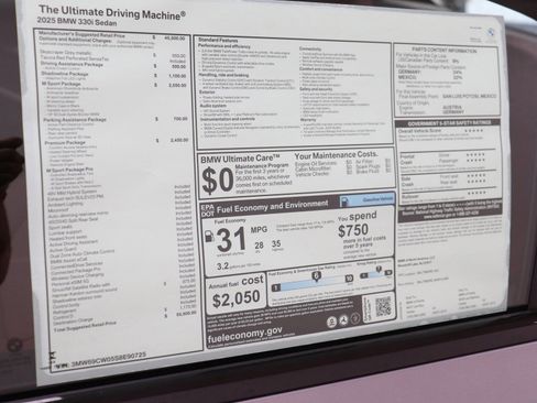 Used 2025 BMW 330i 330i w/ M Sport Package image 13